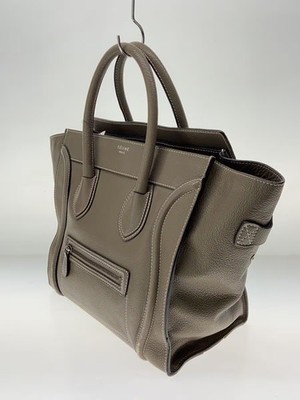 きむ様-CELINE CELINE Luggage Nano Drummed Tote Bag Acrylic KHK | eBay