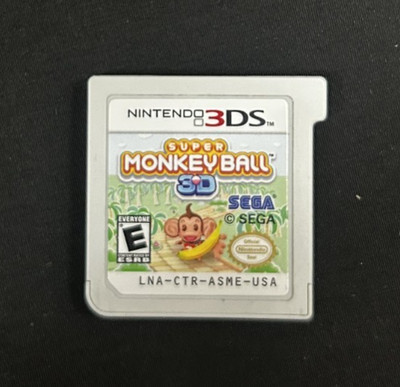 Super Monkey Ball 3D 3DS Tested Cartridge Only