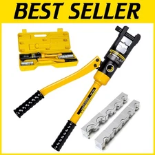 Professional Wire Crimper with 13 Pairs Dies