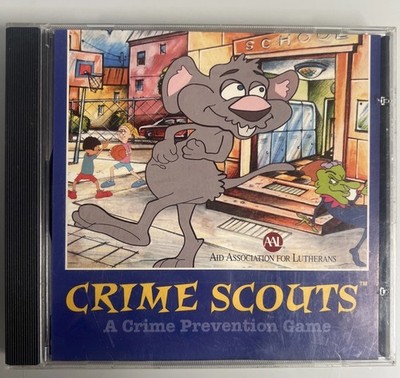 Crime Scouts  PC CD-ROM 1996 Educational Game