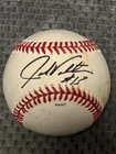 WOW! 🔥 JOHN VALENTIN Signed Baseball 2002 NY Mets / Red Sox Legend - Rare Auto!