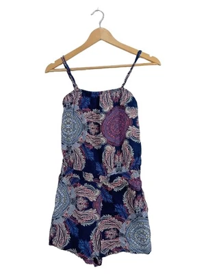 Vero Moda Combinaison Femme Bleu Paisley Casual (EU 36, INT S) - Photo 1/3