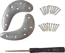 Sole Repair Kit for Men'S Shoe and Boot. Metal Heel Plates and Nails. (M30)