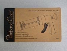 Pampered Chef Cookie Press #1525 Biscuit Press Baking Tool