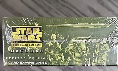 RARE Star Wars CCG (SWCCG) Decipher Dagobah Revised Edition