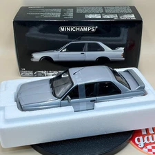 Minichamps 1/18 BMW M3 Street 1987 Silver Gray diecast 180020302 mint condition