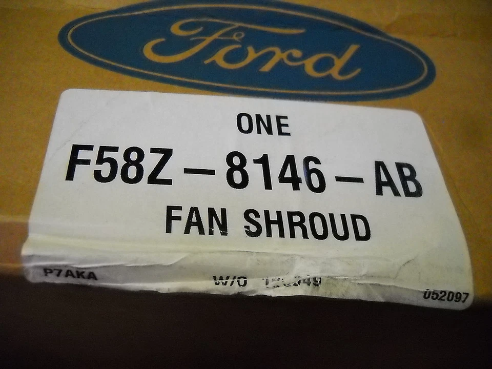 Cubierta de ventilador Windstar nueva OEM FORD 1995 1996 1997 1998 Foto 2 de 2