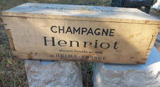Ancienne Caisse à CHAMPAGNE HENRIOT " le Jéroboam des 13 Lunes " Vide  Magnum