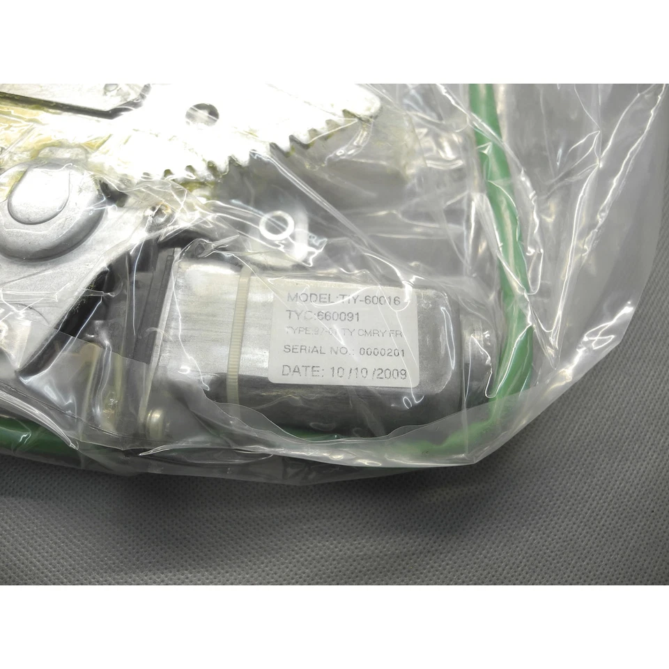 Motor de ventana eléctrica y regulador delantero derecho Toyota Camry 660091 1997-2001 Foto 4 de 4