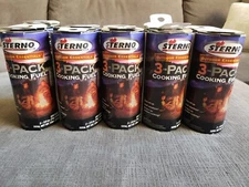 Lot Of 10 - Sterno 3 Pack Cooking Fuel! 30 Total Cans!! Stock Up!!