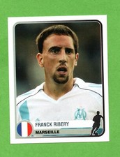 ROOKIE FRANK RIBERY MARSEILLE CHAMPIONS OF EUROPE 1955-2005 PANINI N°242