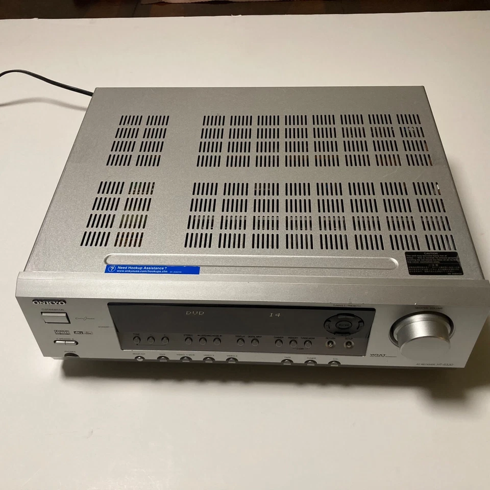 Vintage Onkyo AV Receiver HT R330 w/Onkyo Remote RC-606S Bundle - Image 2 of 4