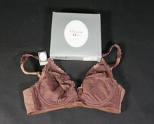True Vintage Christian Dior Lingerie Paris B&uuml;stenhalter marron Gr&ouml;&szlig;e 65B mit OVP