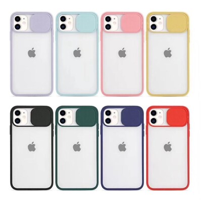 Camera Lens Protection Slide Case For iPhone 15 14 13 12 11 X 8 7 SE Pro Max