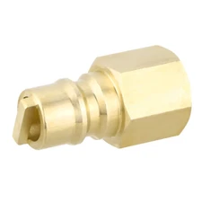 Brass 3/8 Inch Quick Gas Propane Quick Regulator Connector Kit for Picnic BBQ