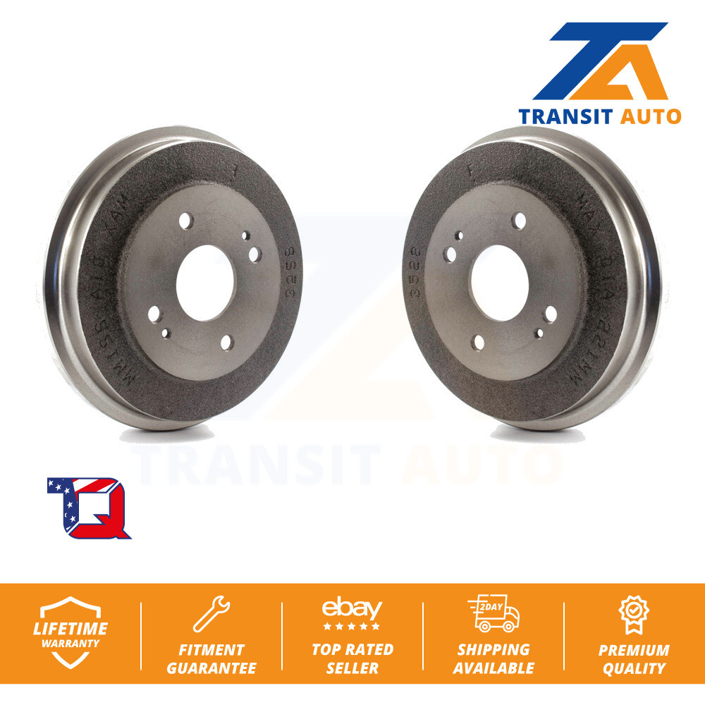 Rear Brake Drums Pair For Honda Accord 827098830100 eBay