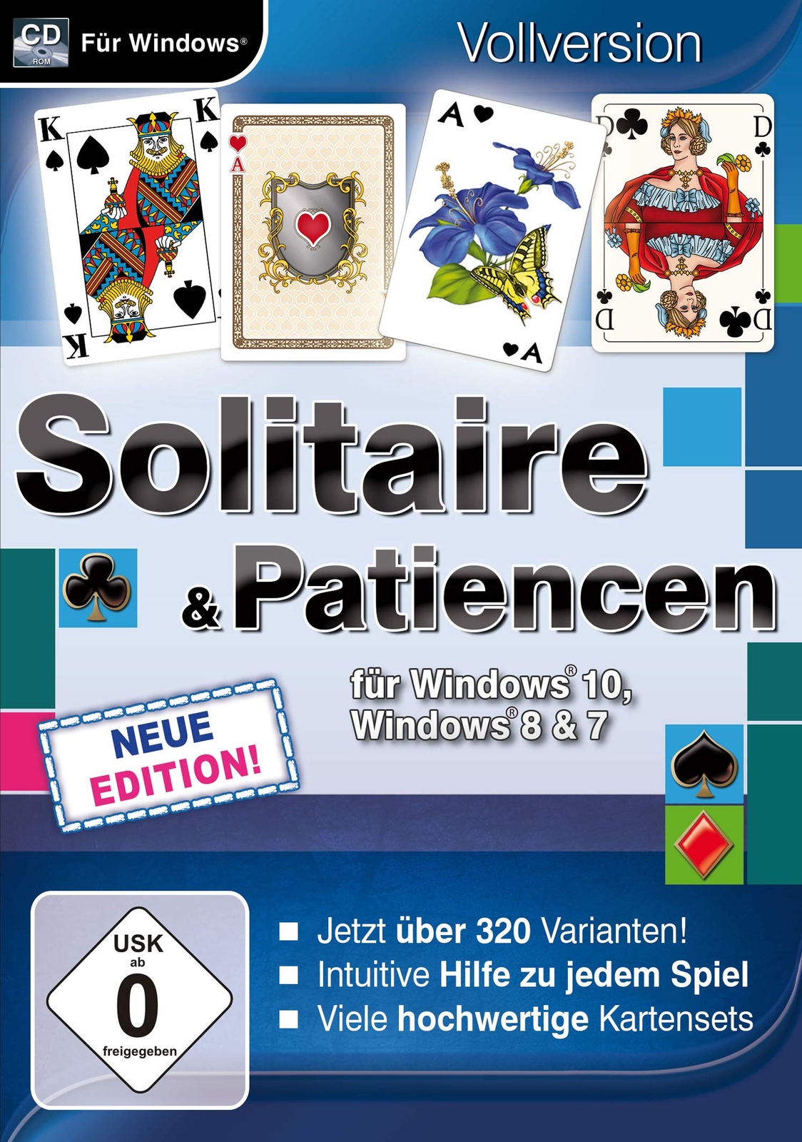 Solitaire & Patiencen für Windows 10 Neue Edition. Für Windows 7/8/10 (PC)