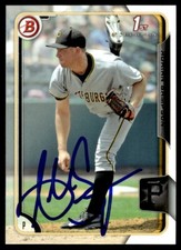 2015 Bowman Prospects Baseball Adrian Sampson Pittsburgh Pirates #BP20 Signed