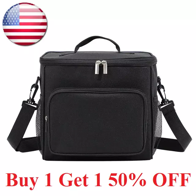 Fashion Insulated Lunch Bag Cooler Tote Box Women Lunch Organizer