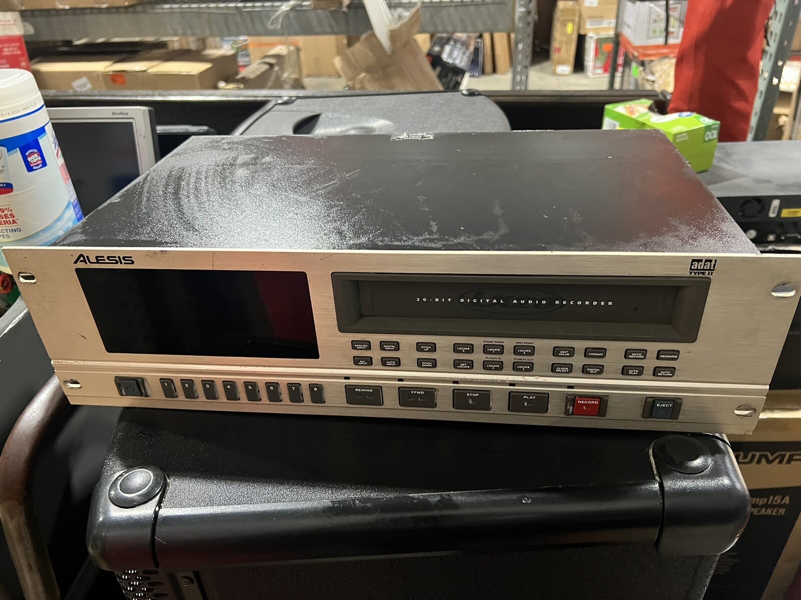 Alesis Adat Type II 8 Track Digital Audio Tape Recorder LX20 eBay