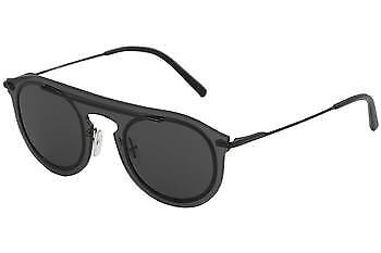 dolce & gabbana 48mm round sunglasses