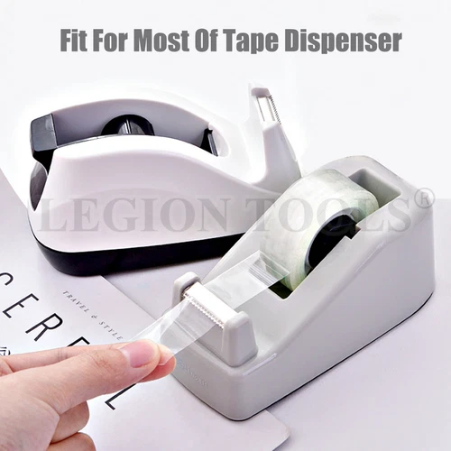 Clear Sticky Tape Refills 18mm×18m Bulk Pack 3/6/12/40/80 Rolls Office School - Picture 6 of 6