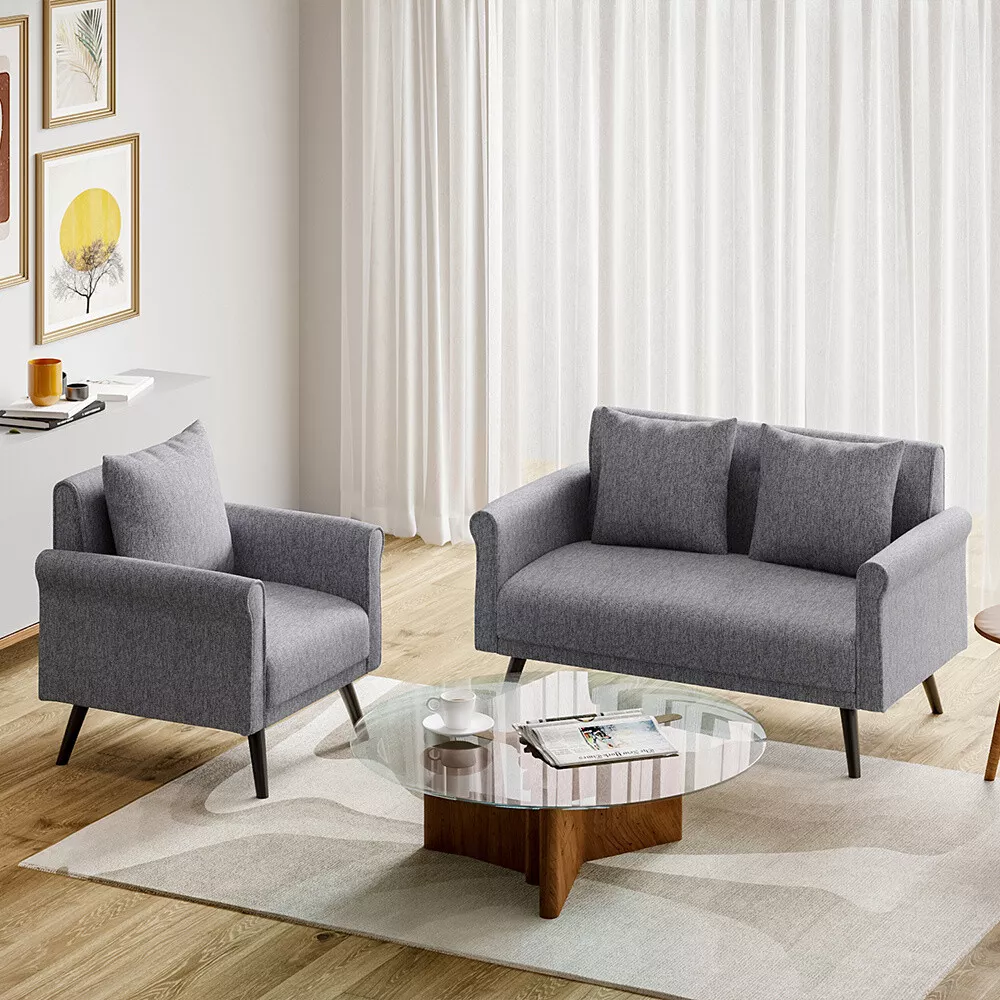Single loveseat sofa deals