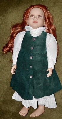 My Twinn Doll RED Long Hair/Eyes. RARE.