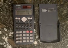 Casio Scientific Calculator FX-300MS S-V.P.A.M. Solar Tested WORKS GREAT!!