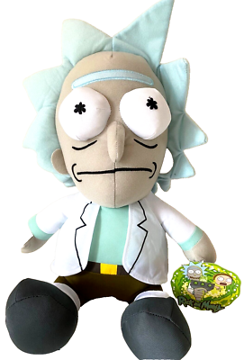 Giant Rick & Morty Plush Toy RICK SANCHEZ . XLarge 16 inches tall