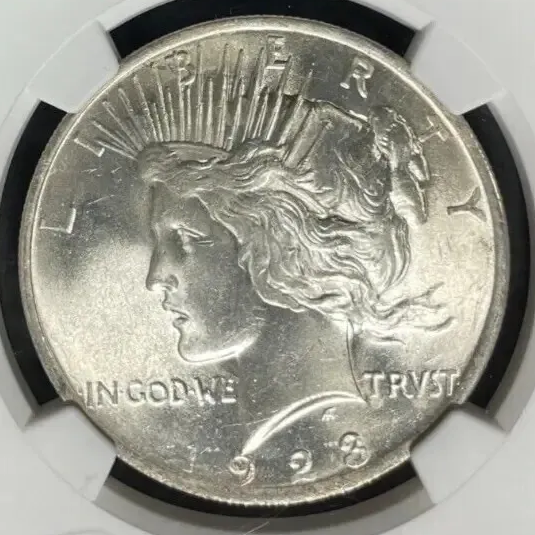 1923 Peace Silver Dollar