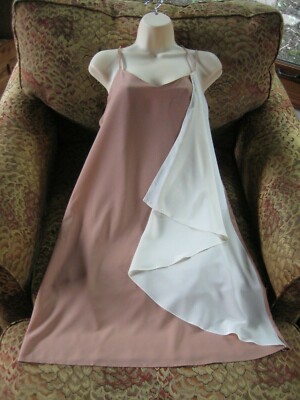 NWT butterscotch amber/cream lined comfortable sheath sz S Forever 21 