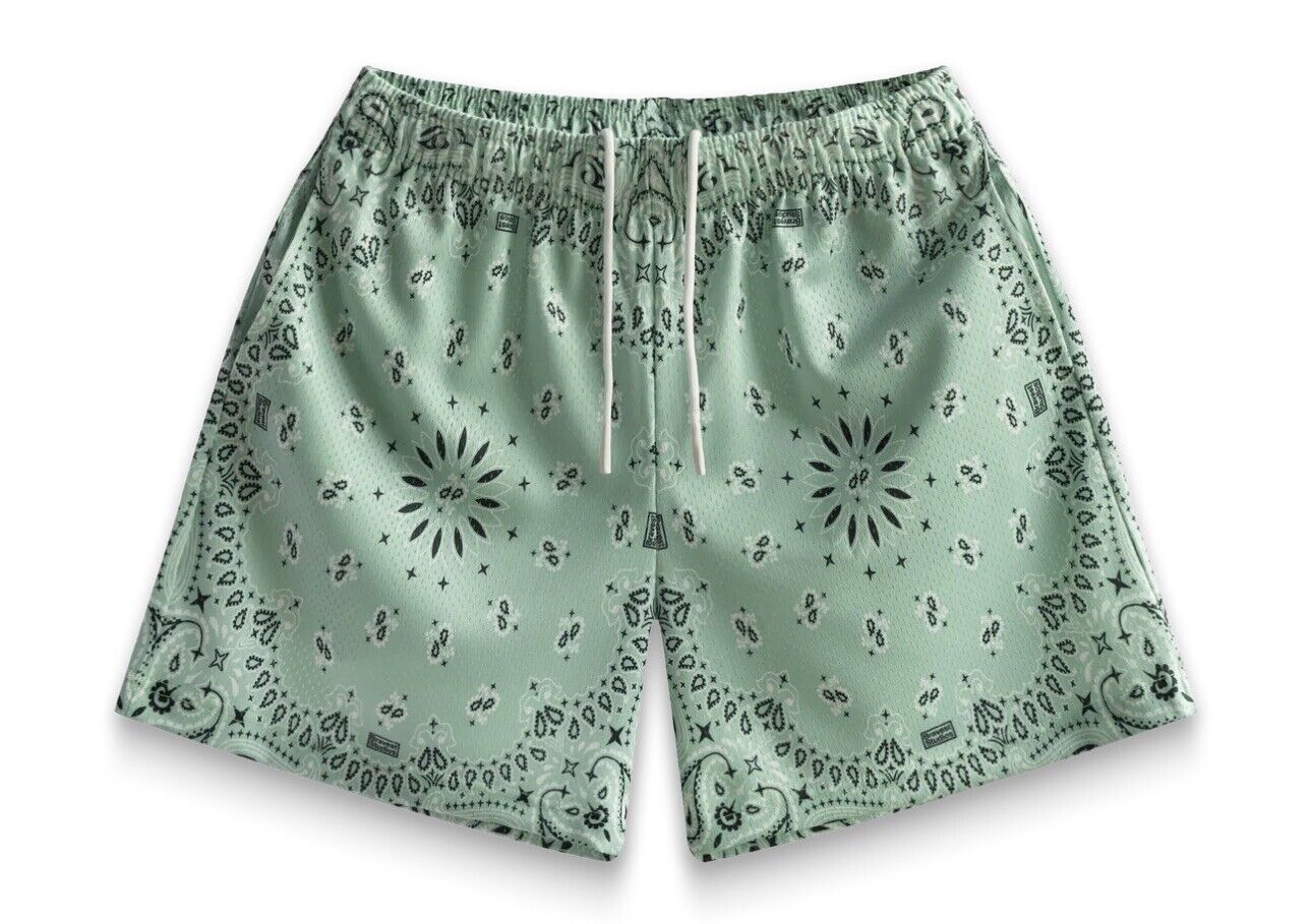 Bravest Studio Mens Shorts Size XXL Goyard Print Brand New With