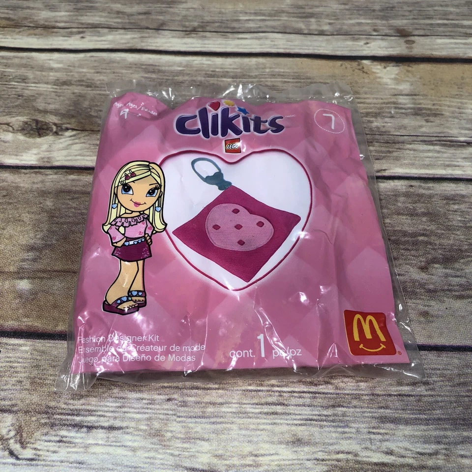 NEW LEGO Clikits McDonalds Fashion Jewelry Designer Lot of 2 Set 2004 Pink - Image 2 of 4