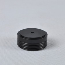 1pc 49x22mm Black Aluminum Feet Hifi Pad Chassis Headphone Amplifier Speaker
