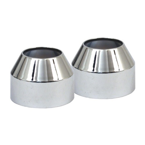 Fork Dust Caps Cover Chrome, for Harley 