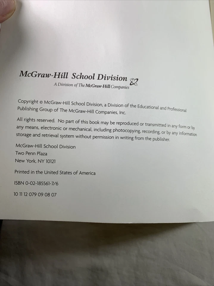 McGraw Hill Reading Phonics and Phonemic Awareness Practice Book Grade 6 - Image 3 of 4