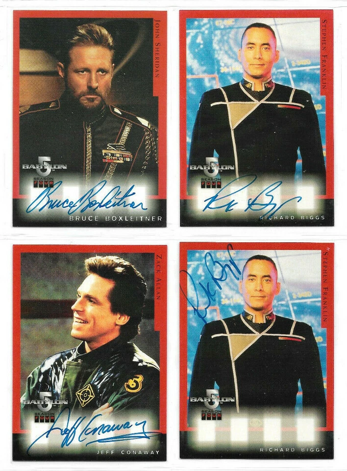 Babylon 5 - Autograph & Costume Relic Card Selection NM Skybox Rittenhouse - Image 2 of 4