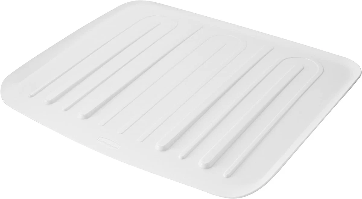 Rubbermaid Large Dish Drainer, White