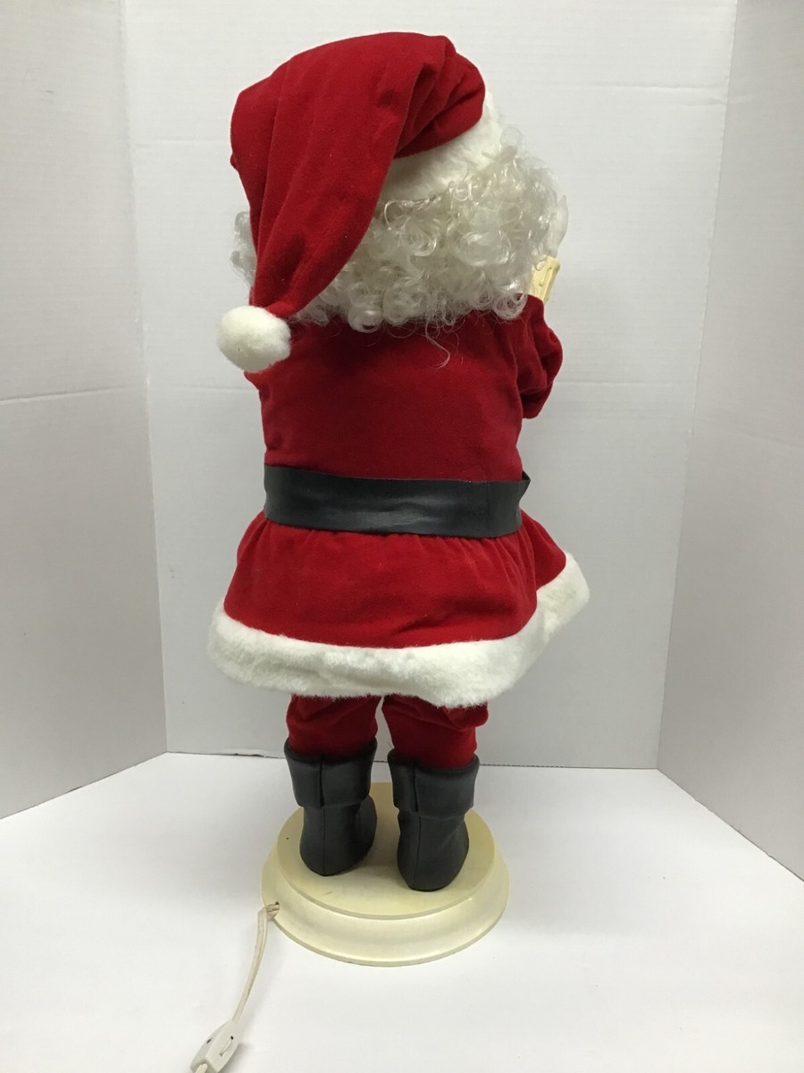 【1980's / USA】Rennoc Animations サンタクロース Rennoc Animated Motionette Vintage Santa Claus 24 inch Figure | eBay