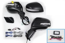 Unpainted-Auto Power Mirror w/ LED indicator Sequential For 12-15 Civic Sedan si