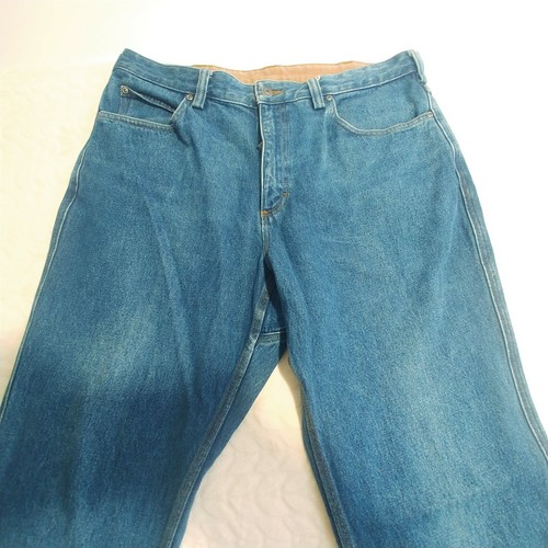 Duluth Trading Mens Jeans 38x28 Blue 
