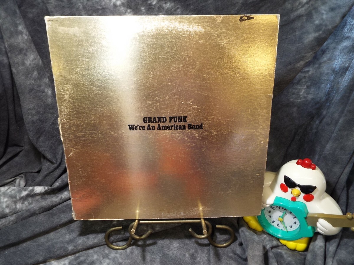 Grand Funk Railroad GOLD VINYL Original Capitol Rock LP