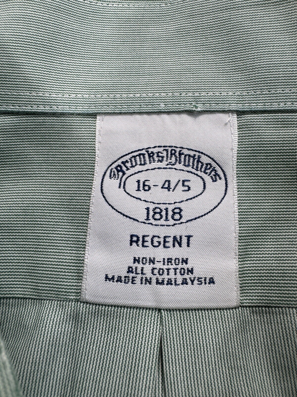 Brooks Brothers Men’s 16 4/5 Regent Fit Button Down Shirt Office Casual Career