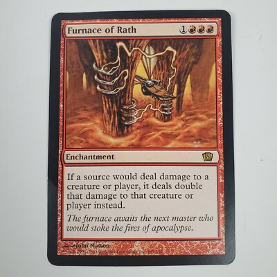 Magic The Gathering Box Topper Furnace Of Rath 8th Edition 4x6 Rare Find