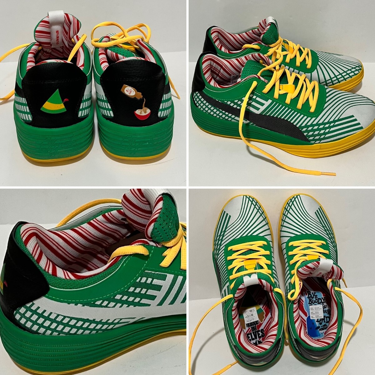 PUMA Clyde All-Pro x 'Buddy The Elf' Green US Size US 9.5 | eBay