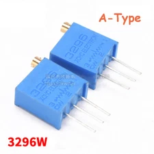 3296W Multiturn Variable Resistors Potentiometer Preset Trimmer Pot 100R ~ 2M