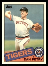 1985 Topps #435 Dan Petry Collector's Edition (Tiffany)