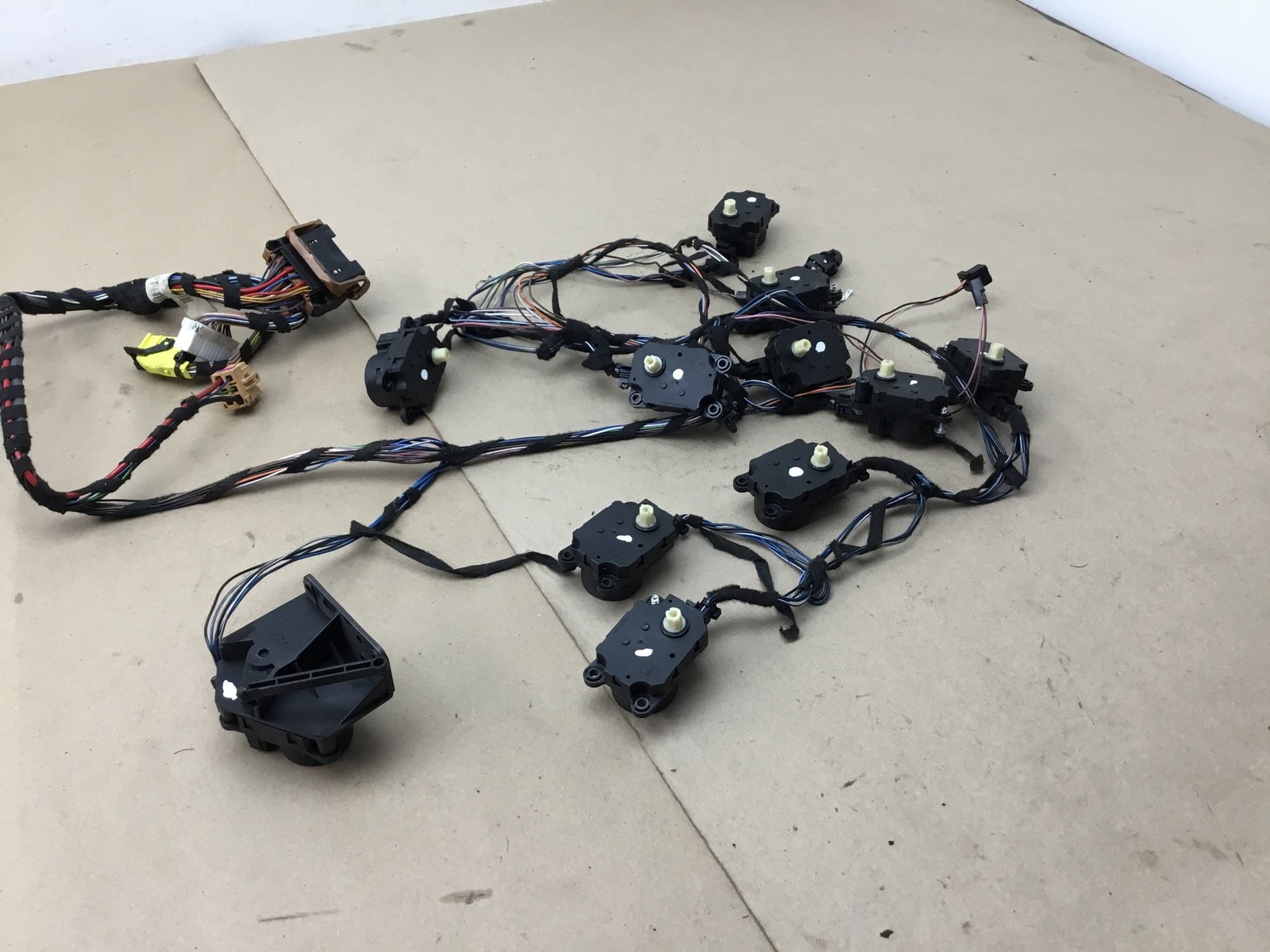 Maserati Granturismo S 2010 Heater Harness Flap Motor Actuator Set 08-12 ; :O