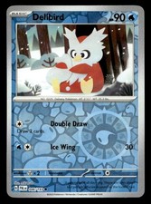 Delibird 046/193 Sv02: Paldea Evolved Reverse Holo Pokémon TCG carta singola